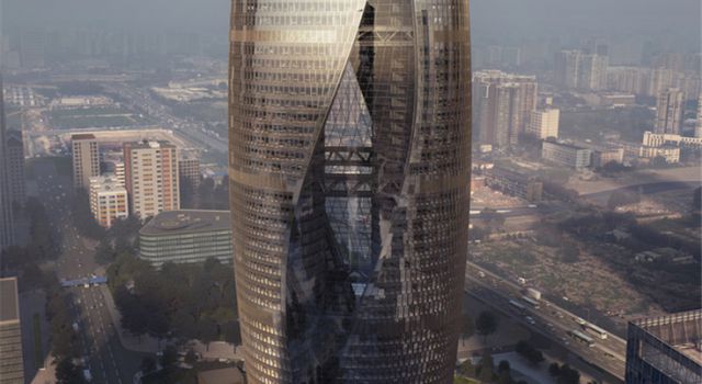 扎哈•哈迪德 建筑事务所将在北京丽泽SOHO建成世界最高中庭                            